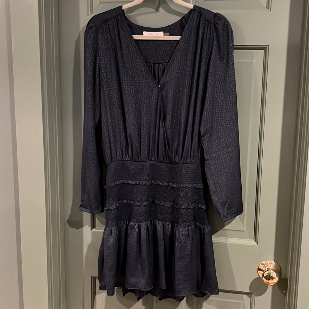 Mustard seed navy dress